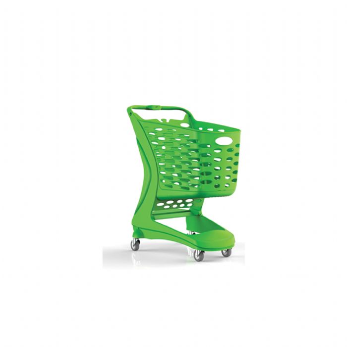 Plastik Market Alışveriş  Arabası Mini 80 Lt