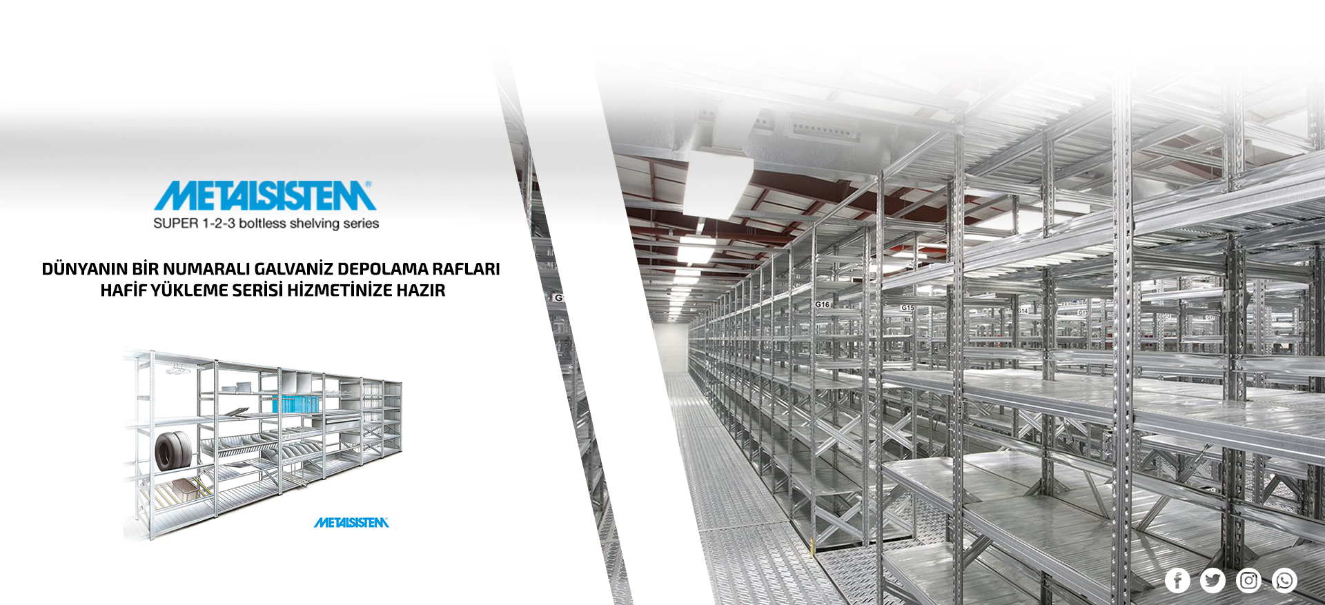 Setraf | Market, Mağaza, Depo Raf Sistemleri ve Ekipmanları